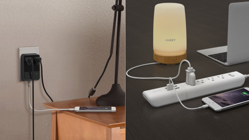 2-Outlet/4-USB Power Strip, $16 with code AUKPORT6 | 4-Outlet/4-USB Power Strip, $16 with code AUKPORT8